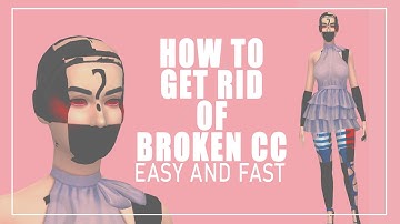 HOW TO DELETE CC AND CLEAN YOUR MODS FOLDER || THE SIMS 4