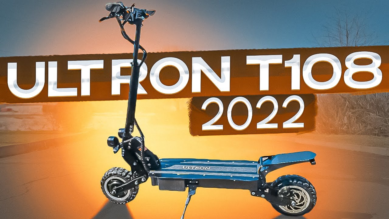 Электросамокат Ultron t108 2022  модельного года
