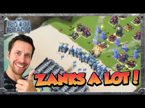 BOOM BEACH - WOW ZANKS A LOT!