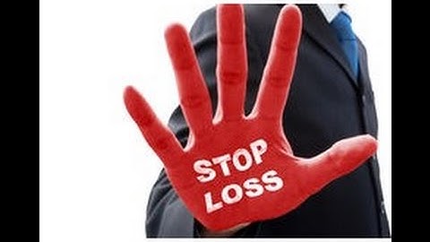 Stop loss orders? You don