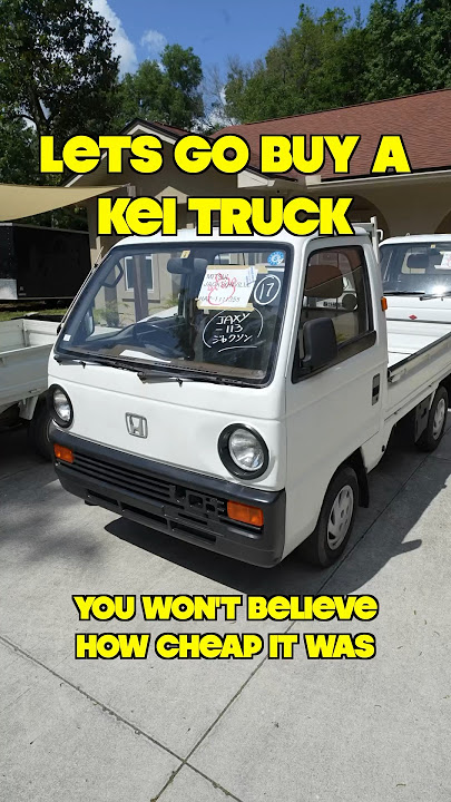 How cheap is a Kei Truck? #jdm #classiccars #truck
