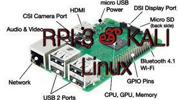 Raspberry pi 3 with kali linux in Telugu