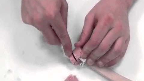 Trim Excess Elastosil From Actuator Body