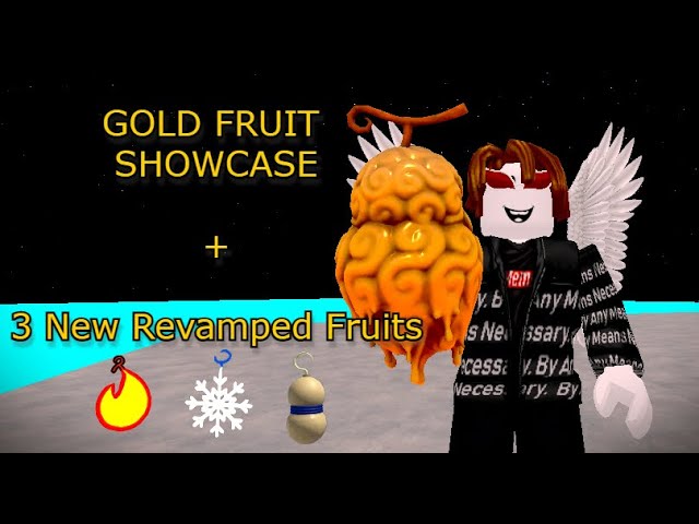Gold Gold No Mi Showcase In King Legacy (New Fruit)