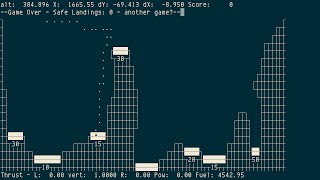 lander, lunar lander game