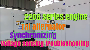 #2206seriesengine #talalternator #synchronizing