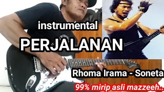 Rhoma irama - PERJALANAN || Ìnstrumental (cover) Hasto || sound track film rhoma