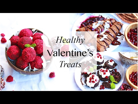Healthy Valentines Day Treats! // DIY Gift Ideas & Meals to Impress