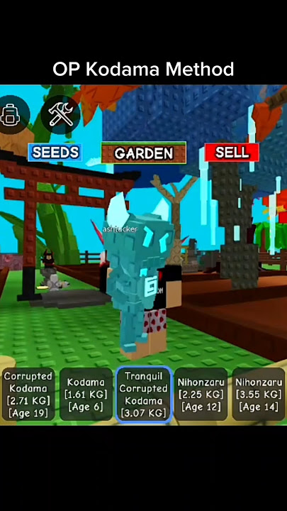 New Kodama Method in Grow a Garden Roblox #growagarden #roblox