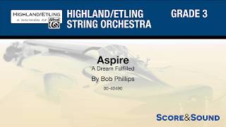 Aspire, by Bob Phillips – Score & Sound