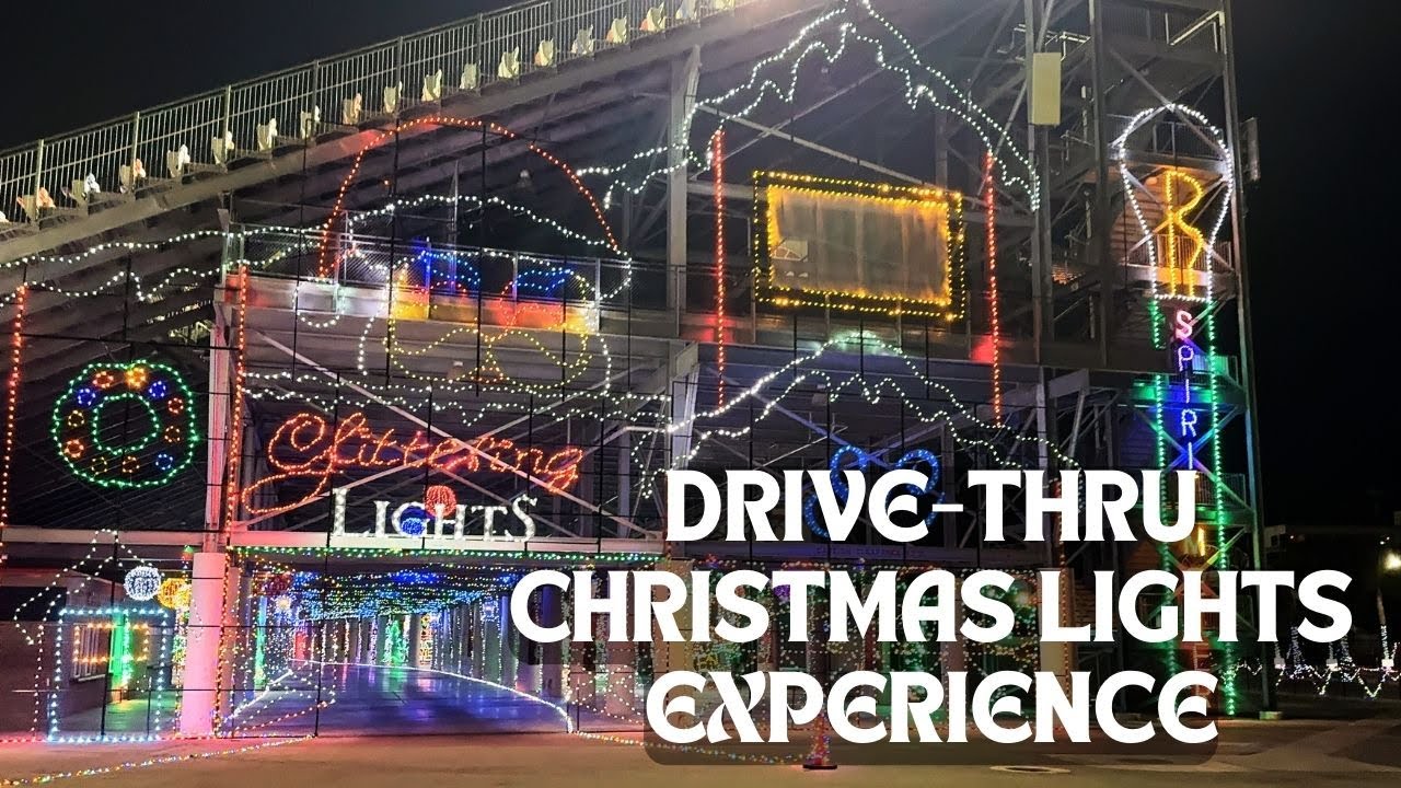 Christmas Lights DriveThru Experience at Glittering Lights Las Vegas Motor Speedway YouTube
