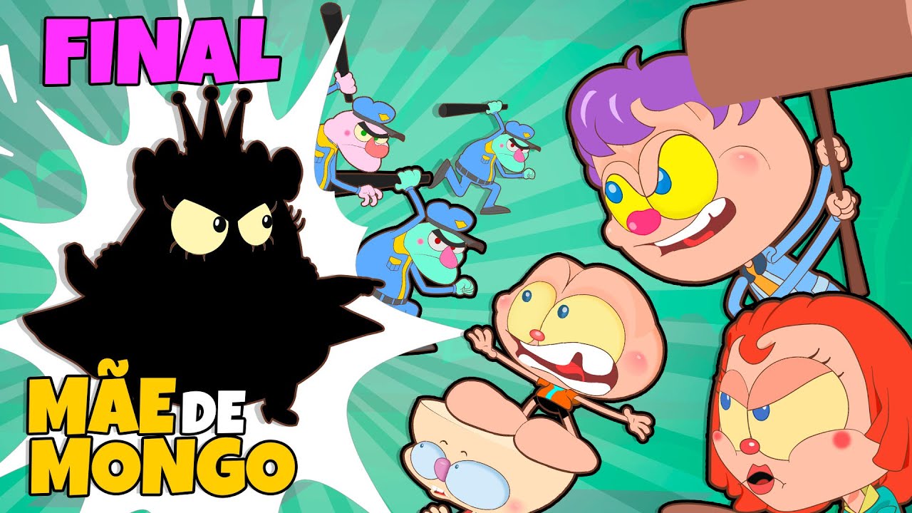 Mongo e Drongo e a Mãe do Mongo - PARTE FINAL - Encontrando o Tirano - Desenho animado
