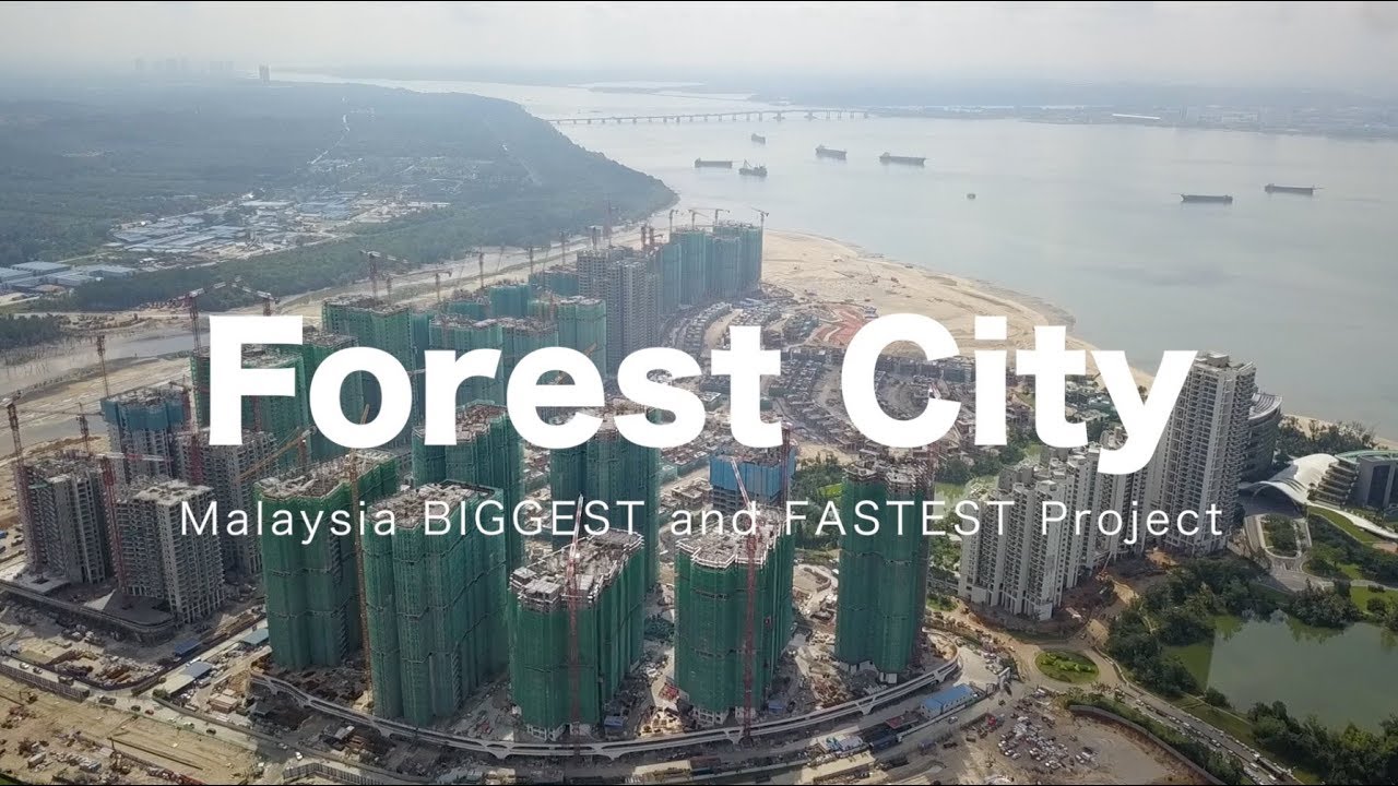 Forest City, Iskandar Malaysia - Progress as 19 May 2018 ...