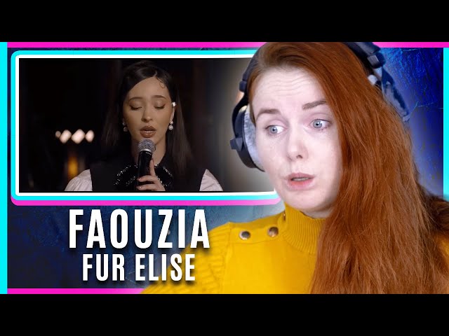 Beethoven but more....Vocal Coach reacts to and analyses Faouzia - Fur Elise class=