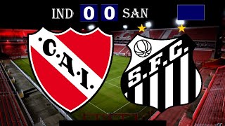 INDEPENDIENTE vs SANTOS 🔴 EN VIVO | REVANCHA - COPA SUDAMERICANA 2021 (Audio)