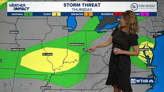 13Weather Forecast | 5:30 p.m. update, July 8, 2026