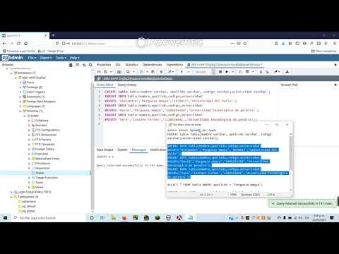CRUD POSTGRESQL