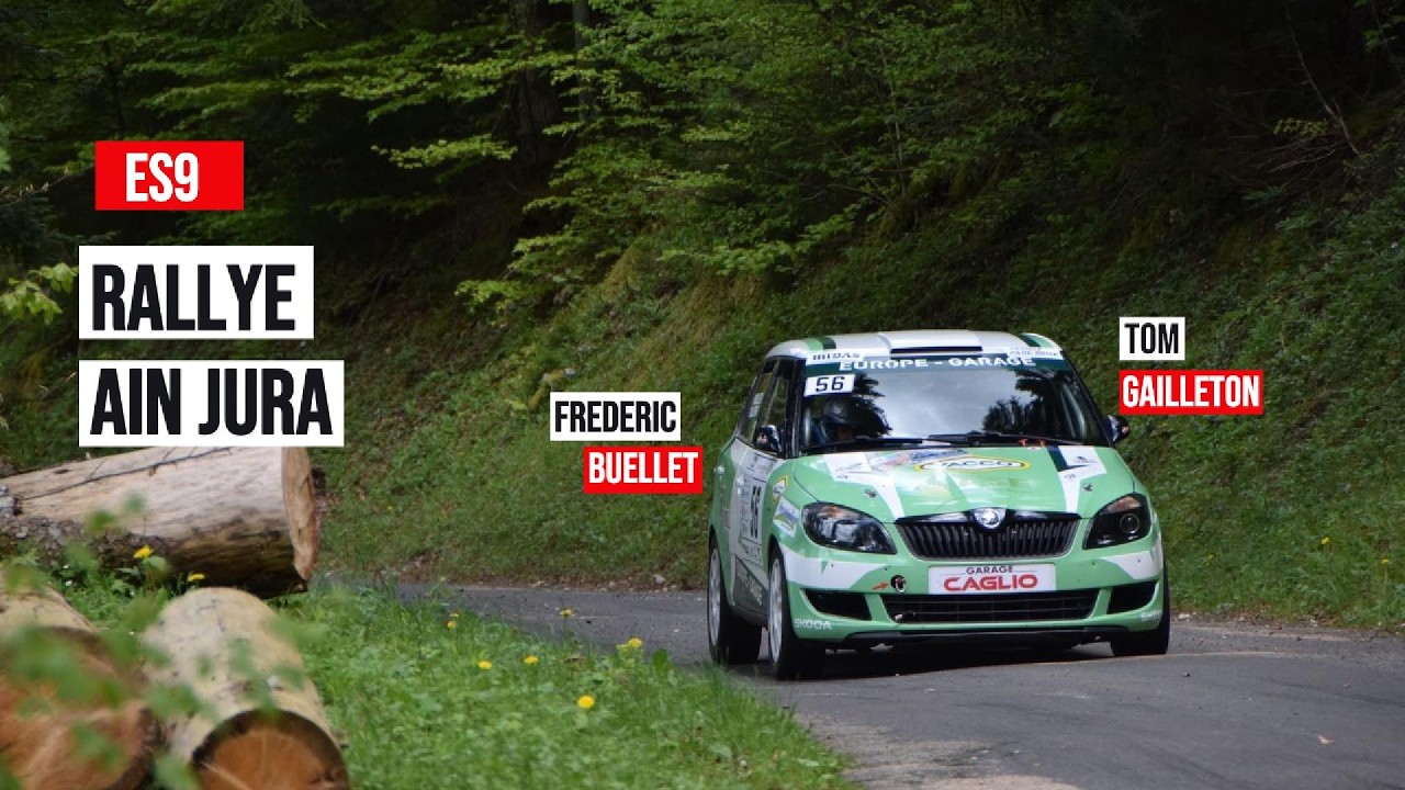Rallye Ain Jura 2025 - GAILLETON/BUELLET - ES9 - FABIA R2