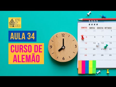 CURSO DE ALEMÃO A1 - Aula 34 - [Ich möchte einen Termin vereinbaren - Parte 1]