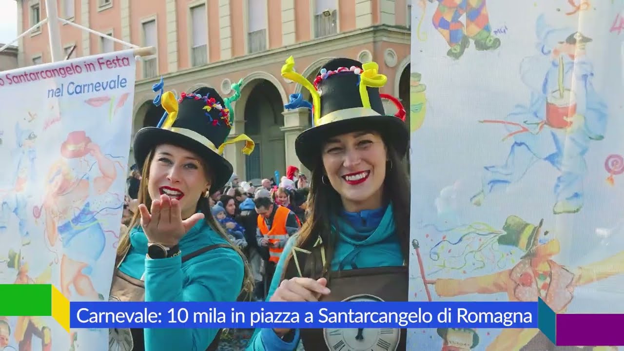 Santarcangelo dà il via al Carnevale 2026… e lo fa col botto!