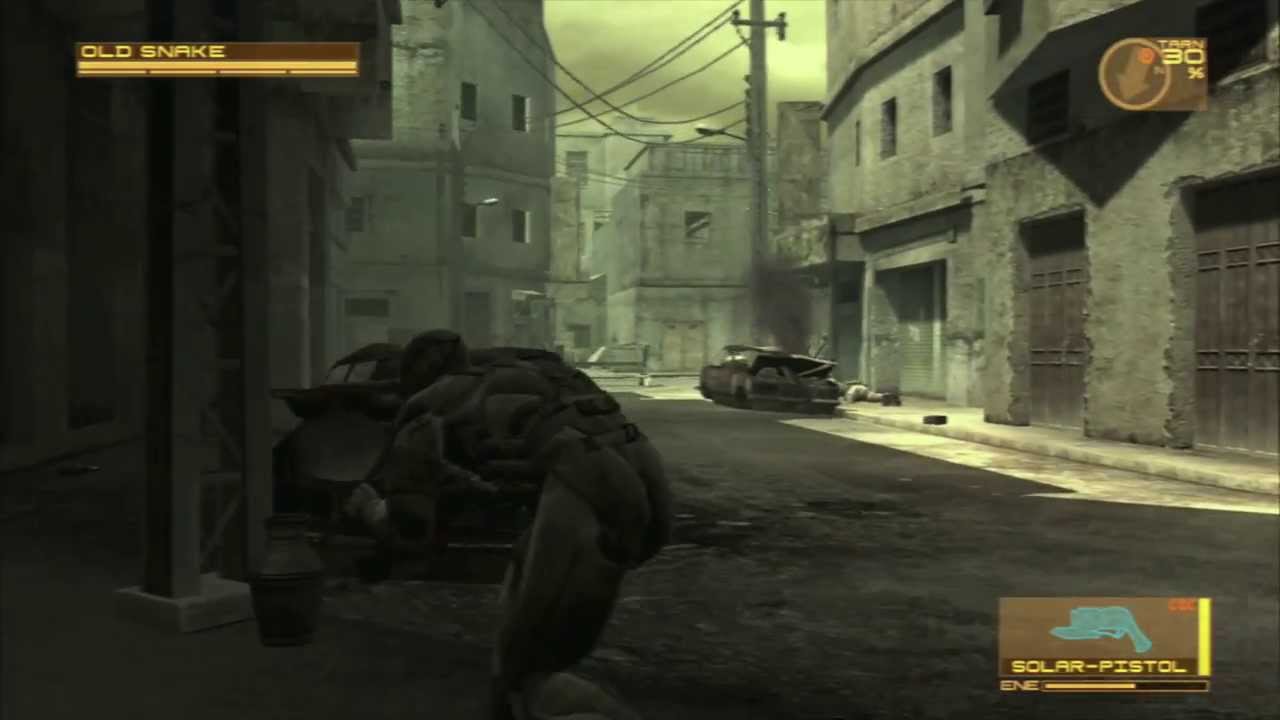 Metal Gear Solid 4 Big Boss Emblem Act 1 - YouTube
