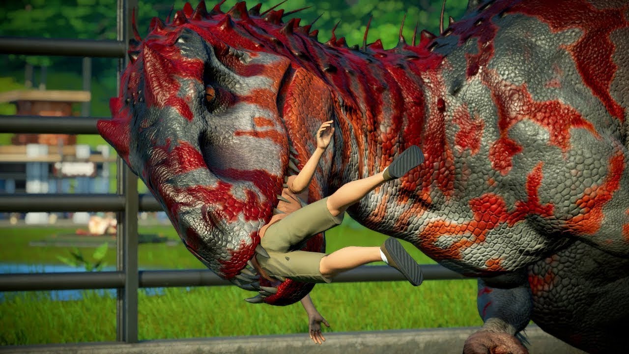 Jurassic World Evolution Indominus Rex Vs Indoraptor Breakout And