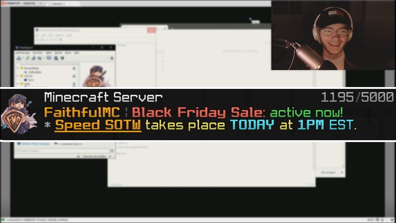 What its like to be ADMIN on a server with 1000+ PLAYERS + we broke a hackers computer in a SS