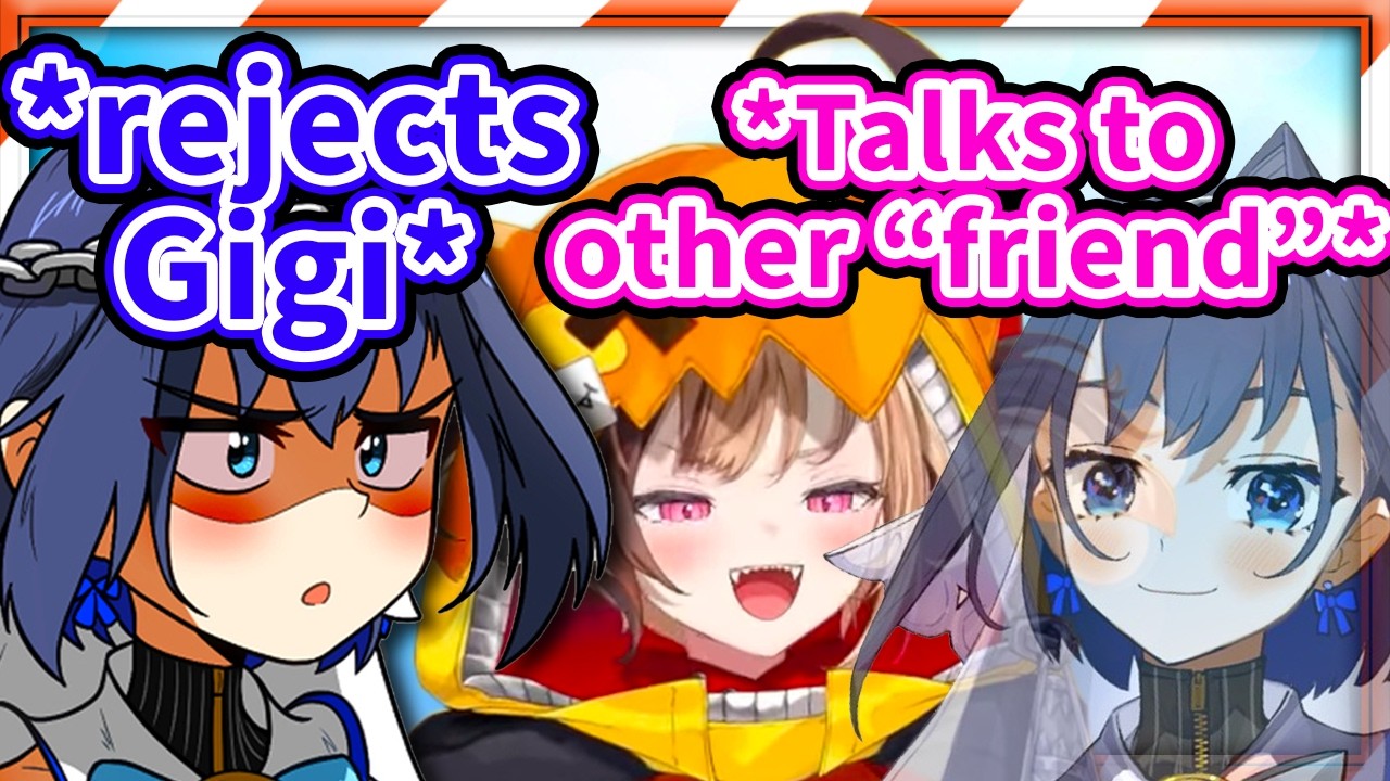 Gigi Turns SCHIZO After Being Rejected by Kronii 【HololiveEN】