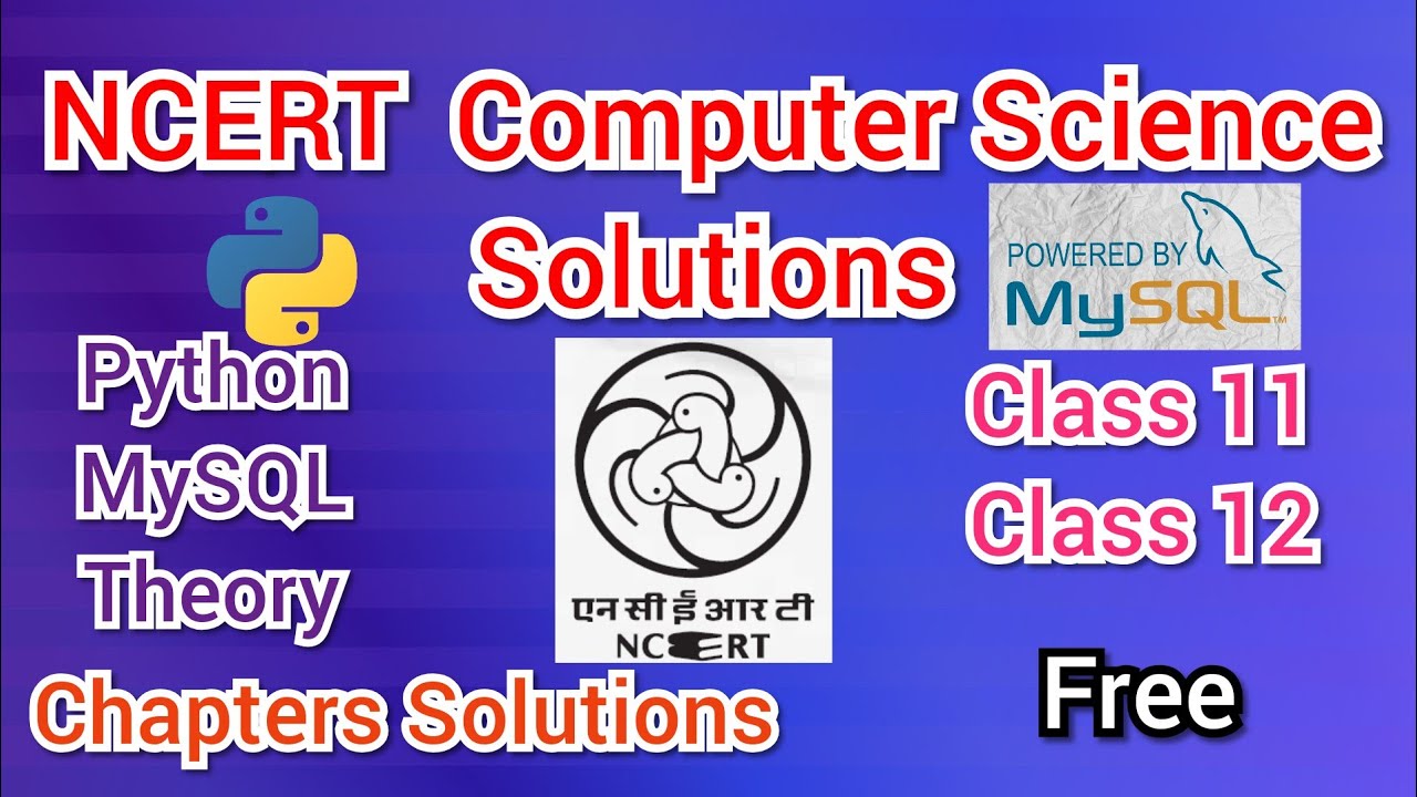 How to get Solution of NCERT Computer Science Class 11 and 12 || CS ...