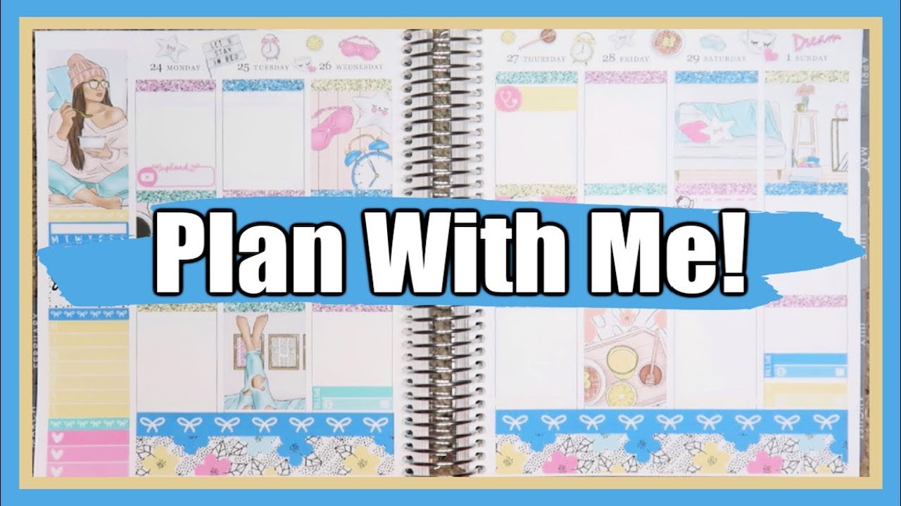 Plan With Me! Dreamer printable | BeaYOUtiful Planning - YouTube