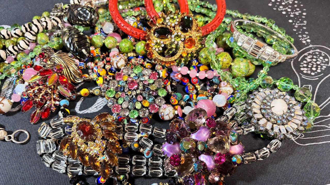 Epic Mystery Jewelry Unboxing - Rare Treasures & Fine Brooches