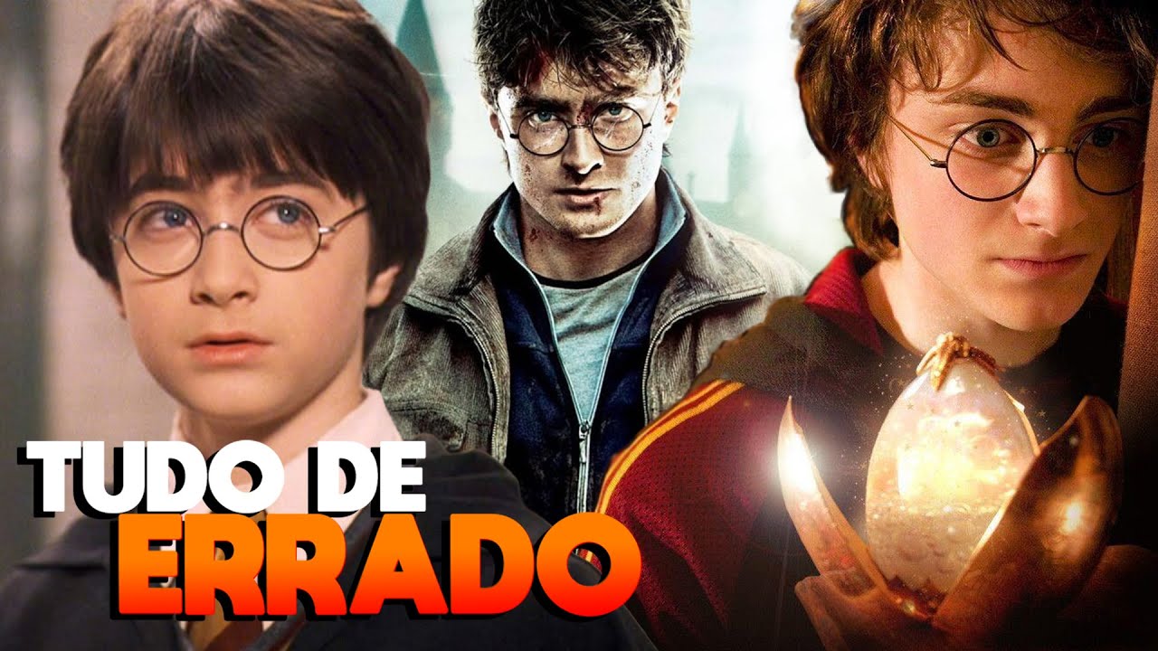 TUDO de ERRADO com a SAGA DE HARRY POTTER