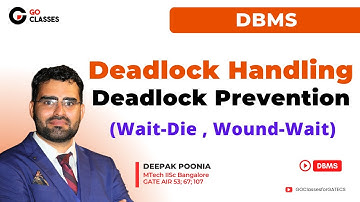 Wait-Die & Wound-Wait schemes for Deadlock Prevention | Transaction Management | DBMS