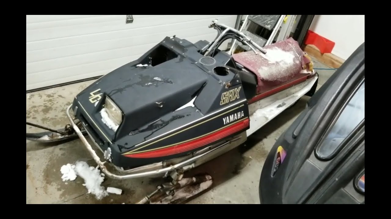 1980 Yamaha Srx 440 Revival Part 14 1979 Srx 440 Parts Sled Youtube