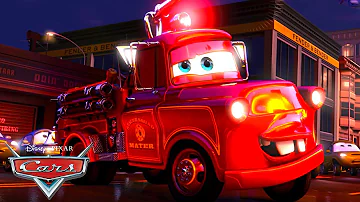 Mater Rescues Lightning McQueen | Pixar's Cars Toon - Mater’s Tall Tales