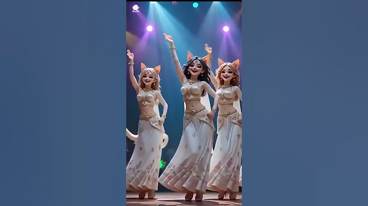 Watch the video about Epic Cats Dance Show 2025 | Funny Meow Moves | Cute Cat Short Video 😹🎶 #catplay #catlaughs #kittytv