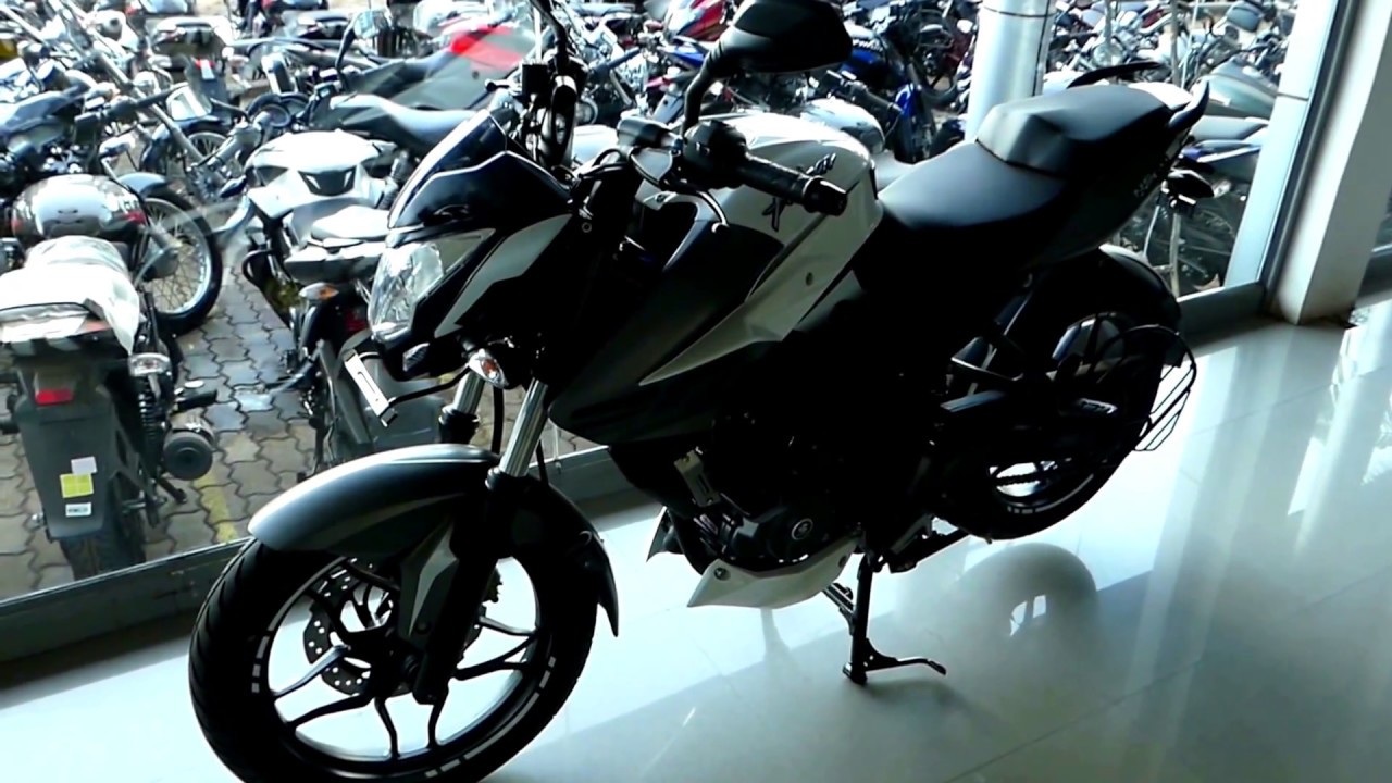 Bajaj Pulsar Ns0 Mirage White Colour Youtube