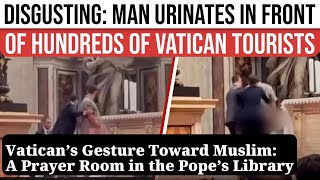Pope Leo 'SHOCKED' as Man Urinates During Vatican Mass; St Peter's Basilica Visitors Left Disgusted