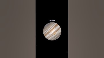 Jupiter on 7 April through telescope+AI🔭#astronomy#loop#Mars#Jupiter#Saturn#viral#trending#shorts
