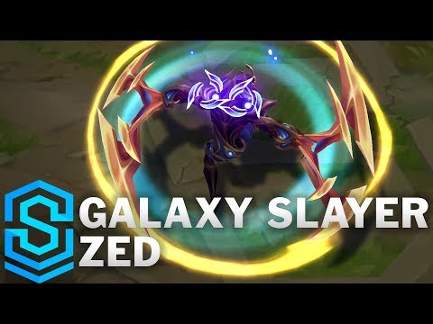 Galaxy Slayer Zed Skin Spotlight - League of Legends