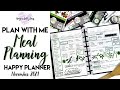 HOW TO MEAL PLAN| Plan With Me| The Happy Planner| My Meal Planning Routine