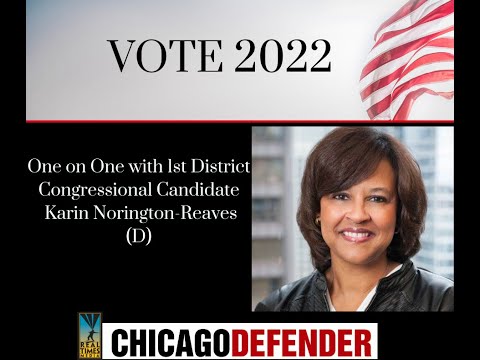 One on One with 1st District Congressional Candidate Karin Norington-Reaves