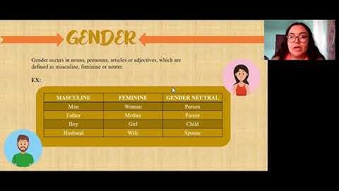 Syntactic linkage (number, person and gender)