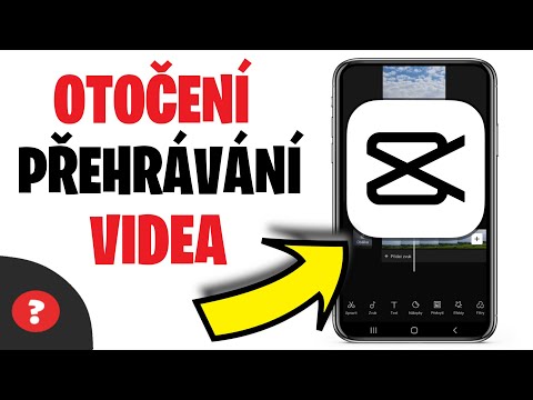 Jak OTOČIT PŘEHRÁVÁNÍ VIDEA na TELEFONU – ÚPRAVA VIDEA PŘEHRÁVNÍ POZPÁTKU | Návod | CapCut / MOBIL