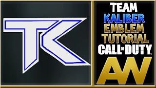 Team Kaliber TK AW Emblem Tutorial : Advanced Warfare