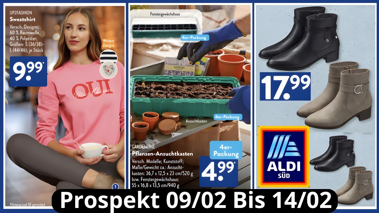 ALDI SÜD Prospekt der Woche | Angebote ab 09/02/2026 BIS 14/02/2026  Rabatt Deals DE 