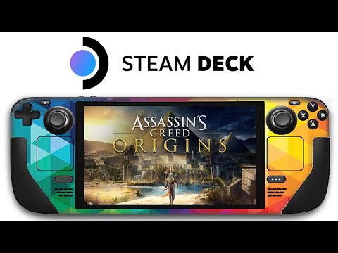 Assassins Creed Origins Steam Deck | Ultra Vs Very Low | 40Hz / 60Hz | SteamOS