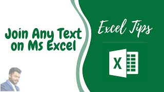How to Join Any Text on Ms Excel | Join Text in any Rows & Columns | Tamil | Ms Excel Tips