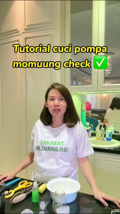 Tutorial mencuci pompa asi check✔️