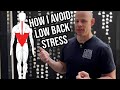 Why i avoid working my lower back